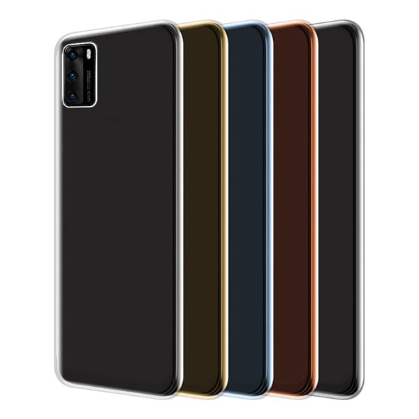 Huawei P40 - Stilrent Skyddande Dubbelsidigt Silikonskal