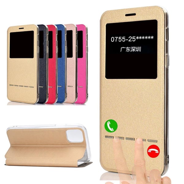 iPhone 12 Pro Max - Praktiskt Stilsäkert Leman Fodral