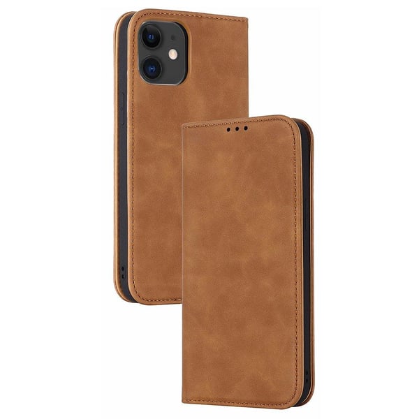 iPhone 12 - Stilrent Skyddande Plånboksfodral (FLOVEME)
