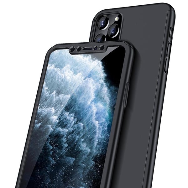 iPhone 12 - Stilsäkert Skyddande Dubbelsidigt Skal (FLOVEME)
