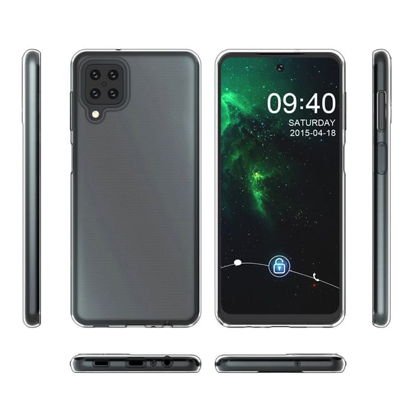 Samsung Galaxy A12 - Stötdämpande Floveme Silikonskal