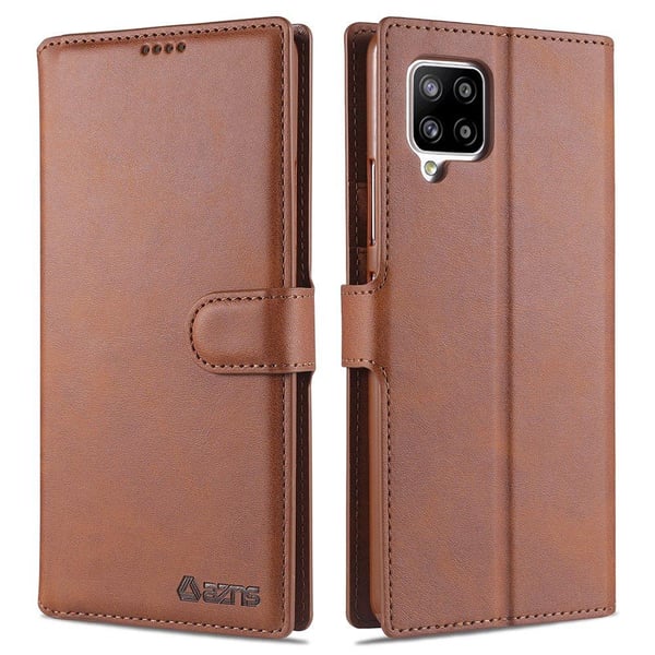 Samsung Galaxy A12 - Effektfullt Praktiskt AZNS Plånboksfodral