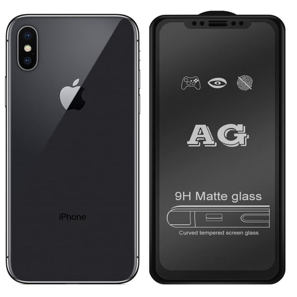 iPhone X/XS 2.5D Anti-Fingerprints Skärmskydd 0,3mm