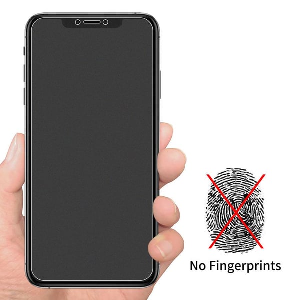 iPhone XR Anti-Fingerprints Skärmskydd 0,3mm