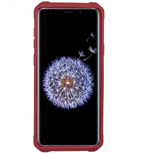 Samsung Galaxy S9 Plus - Praktiskt Stilrent Skal med Korthållare