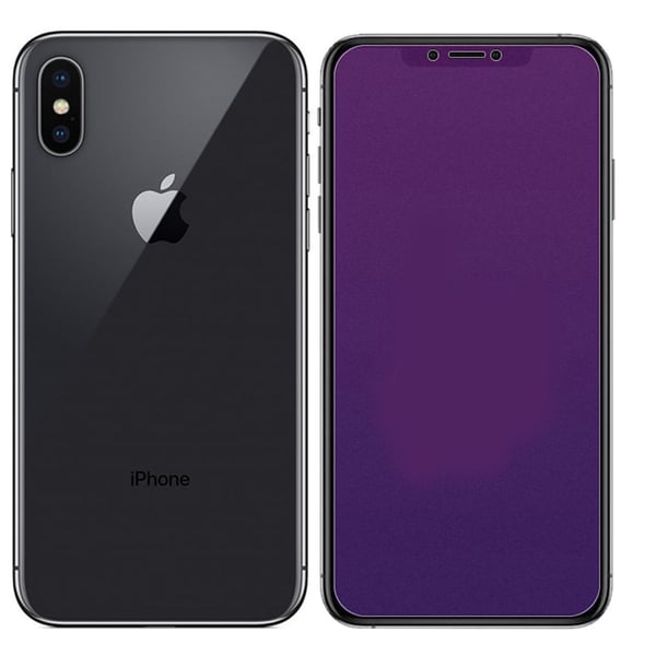 iPhone XS Max Anti Blue-Ray Anti-Fingerprints Skärmskydd