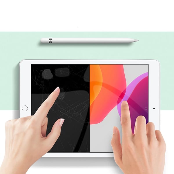 iPad 10.2 2020/2019 Högkvalitativt HD-Clear Ultratunt Skärmskydd