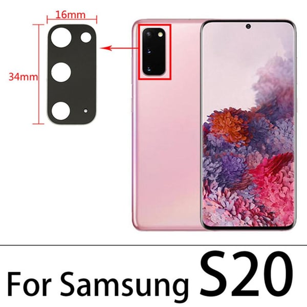 Samsung Galaxy S20 Bakre Kamerafälglins Reservdel