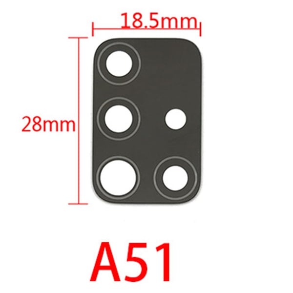Samsung Galaxy A51 Bakre Kamerafälglins Reservdel