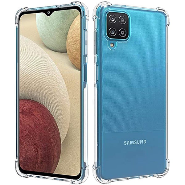 Samsung Galaxy A12 - Elegant Stötdämpande Floveme Silikonskal