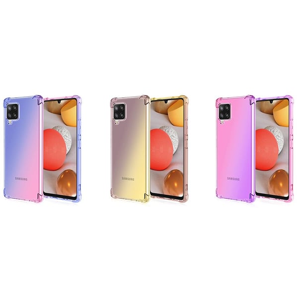 Samsung Galaxy A12 - Elegant Stötdämpande Floveme Silikonskal