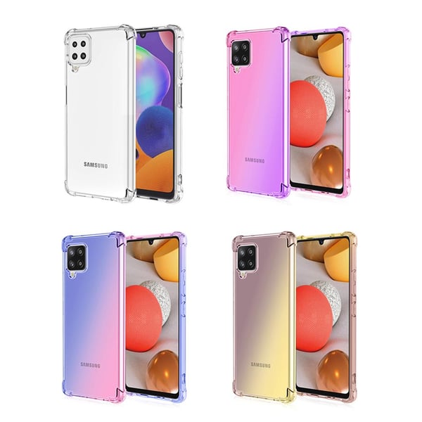 Samsung Galaxy A12 - Elegant Stötdämpande Floveme Silikonskal