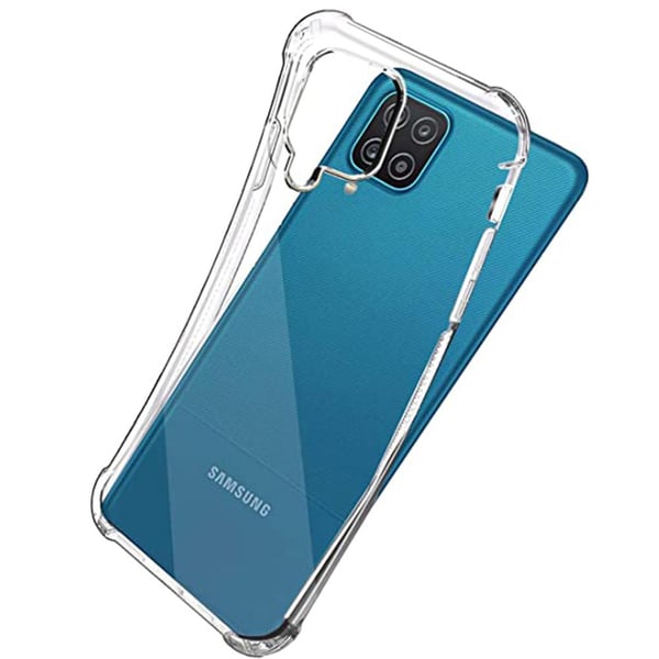 Samsung Galaxy A12 - Elegant Stötdämpande Floveme Silikonskal