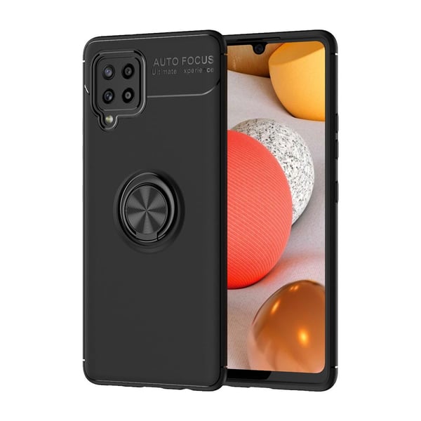 Samsung Galaxy A42 - Kraftfullt Stilrent Skal med Ringhållare