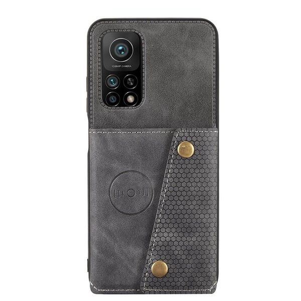 Xiaomi Mi 10T Pro - Effektfullt Stilsäkert Skal med Korthållare