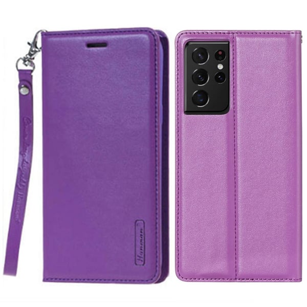 Samsung Galaxy S21 Ultra - Effektfullt Smidigt Plånboksfodral