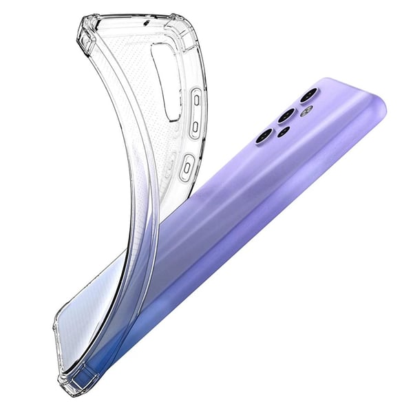 Samsung Galaxy A32 5G - Praktiskt Stötdämpande Skal med Korthållare