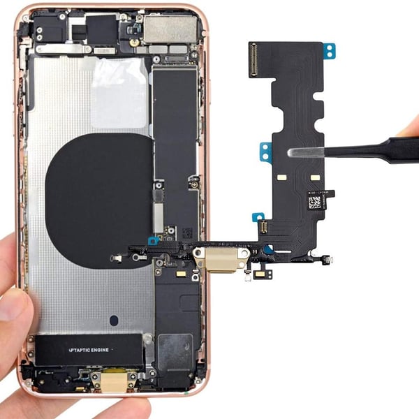 iPhone 6 PLUS - Högkvalitets Laddningsport Hörlursport Reservdel