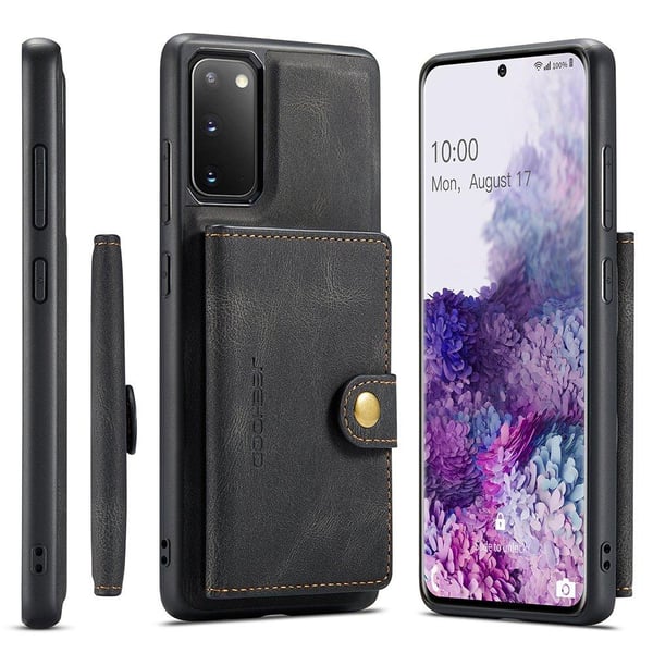 Samsung Galaxy S20 FE - Stilsäkert Praktiskt Skal med Kortfack