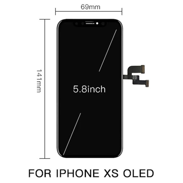 LCD & Pekskärm Digitizer AAA+++ iPhone XS