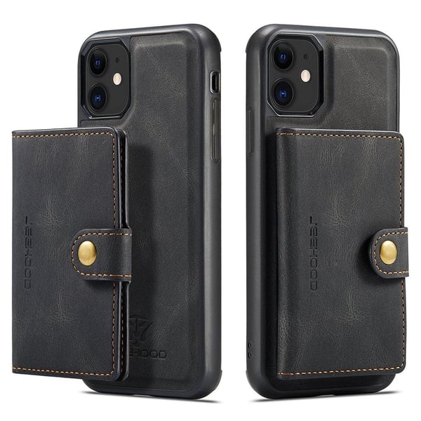 iPhone 11 - Praktiskt Stilrent Skal med Kortfack