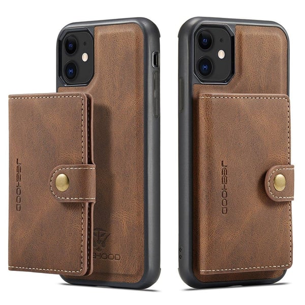 iPhone 11 - Praktiskt Stilrent Skal med Kortfack