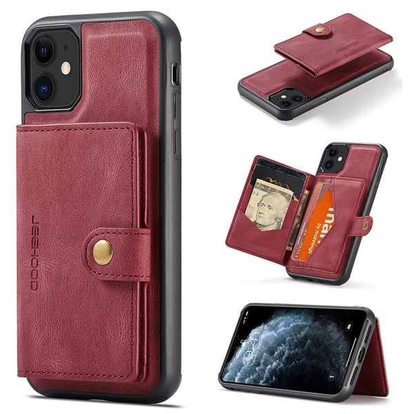 iPhone 11 - Praktiskt Stilrent Skal med Kortfack
