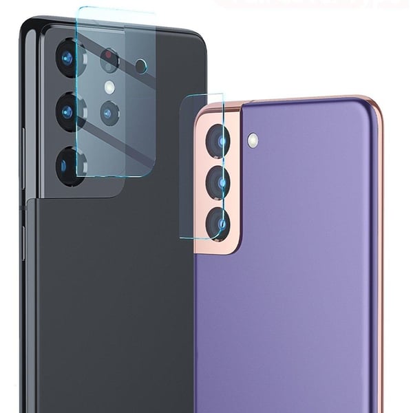 2-PACK S21 Ultra Högkvalitativt Ultratunt Kameralinsskydd
