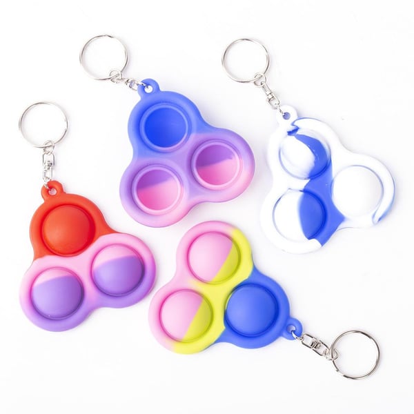 Hållbar Flerfärgad Fidget Toy / Fidget Leksak / Simple Dimple