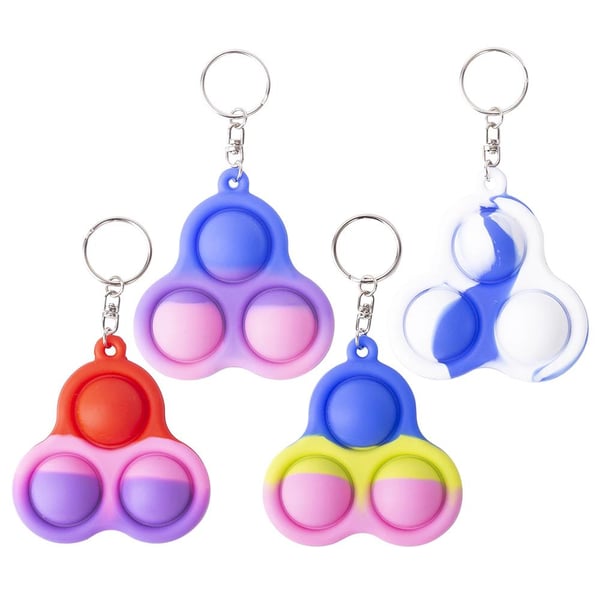 Hållbar Flerfärgad Fidget Toy / Fidget Leksak / Simple Dimple