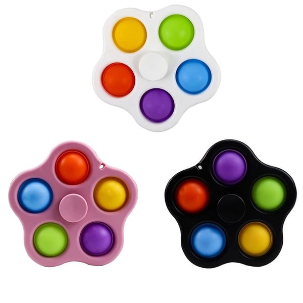 Smidig Blomma Fidget Toy / Fidget Leksak / Simple Dimple Pop It