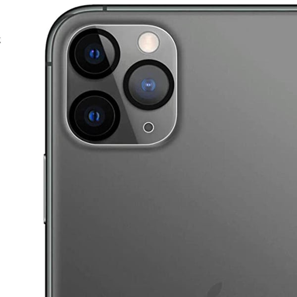 3-PACK iPhone 12 Pro Högkvalitativt Ultratunt Kameralinsskydd