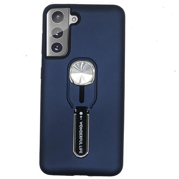 Samsung Galaxy S21 - Praktiskt Skyddande Skal med Hållare