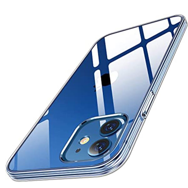 iPhone 12 Pro - Stötdämpande Silikonskal + Skärmskydd