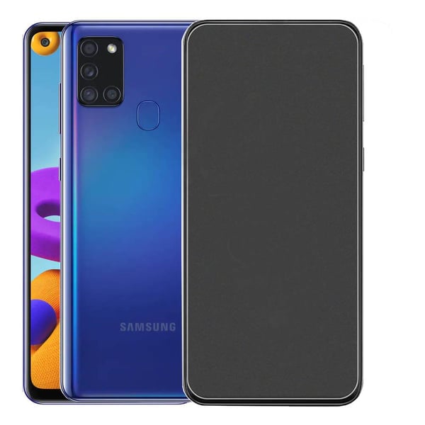 3-PACK Galaxy A21s Matt Skärmskydd Anti-Fingerprints 0,3mm