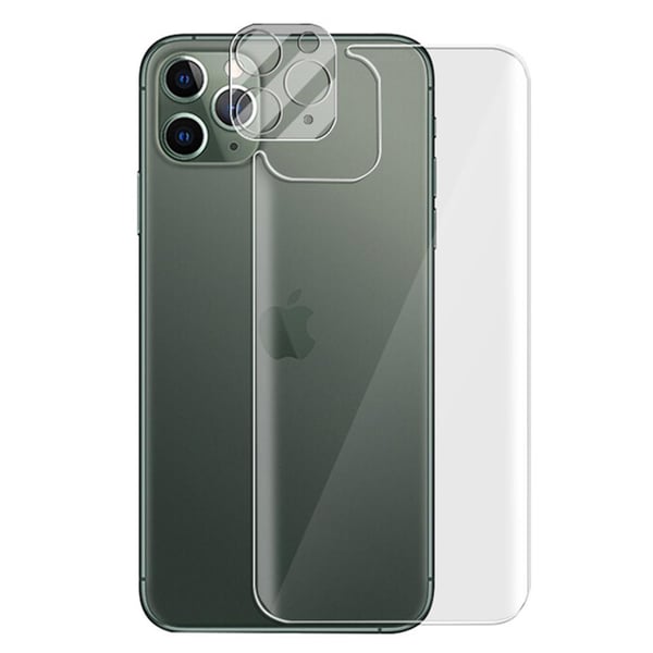 2-PACK 3-in-1 iPhone 12 Pro Fram- & Baksida + Kameralinsskydd