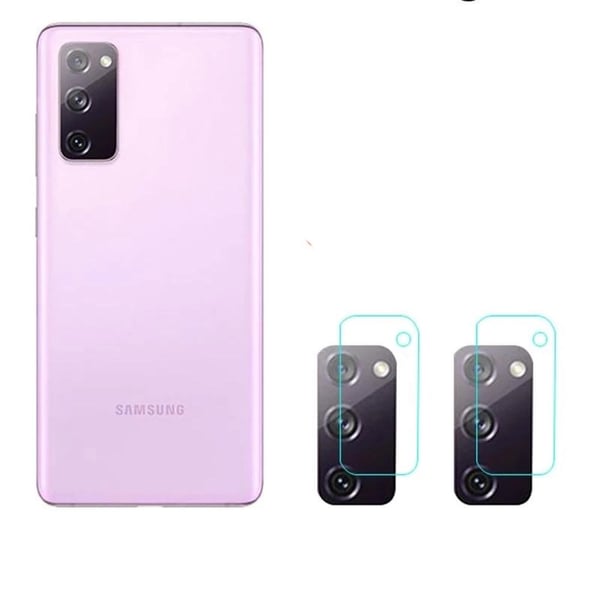 2-PACK Samsung Galaxy A02s Standard HD Kameralinsskydd