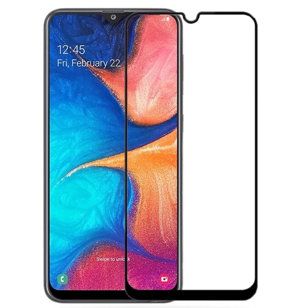 3-PACK Samsung Galaxy A20s Skärmskydd 2.5D 0,3mm