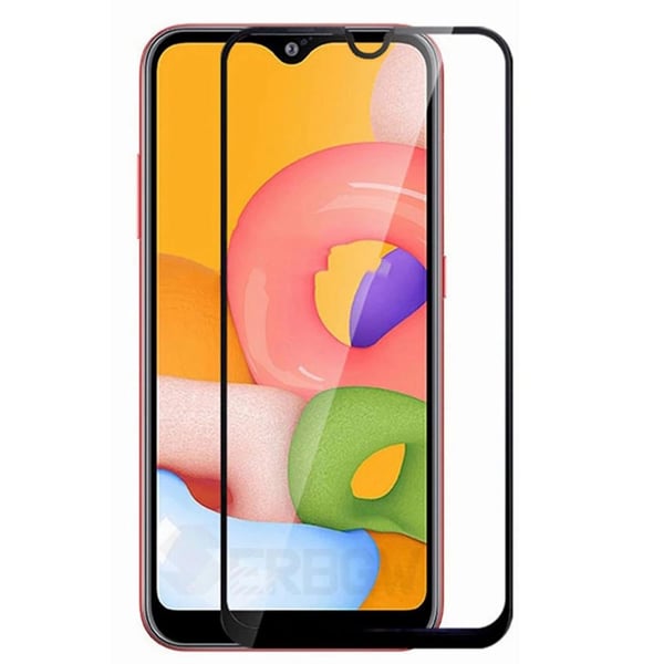 3-PACK Samsung Galaxy A20s Skärmskydd 2.5D 0,3mm