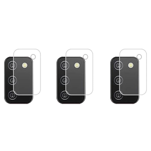 3-PACK Samsung Galaxy A02s Skärmskydd + Kameralinsskydd HD 0,3mm