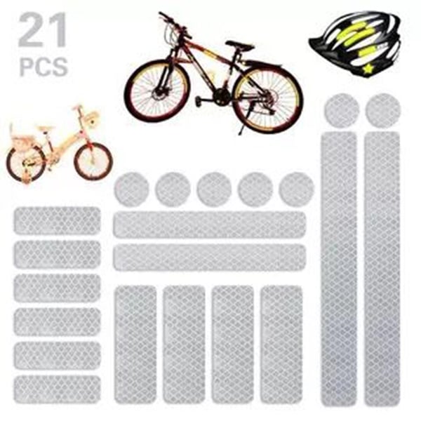 21-Pack Reflex Remsor i Olika Formar