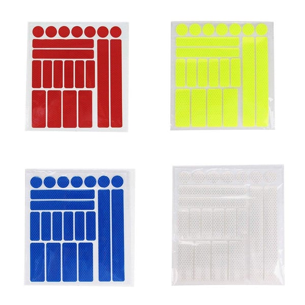 21-Pack Reflex Remsor i Olika Formar