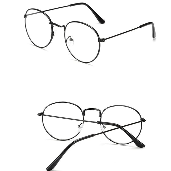 Eleganta Stilrena Glasögon med Platta Glas