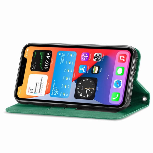 iPhone 12 - Stilrent Effektfullt Plånboksfodral (FLOVEME)