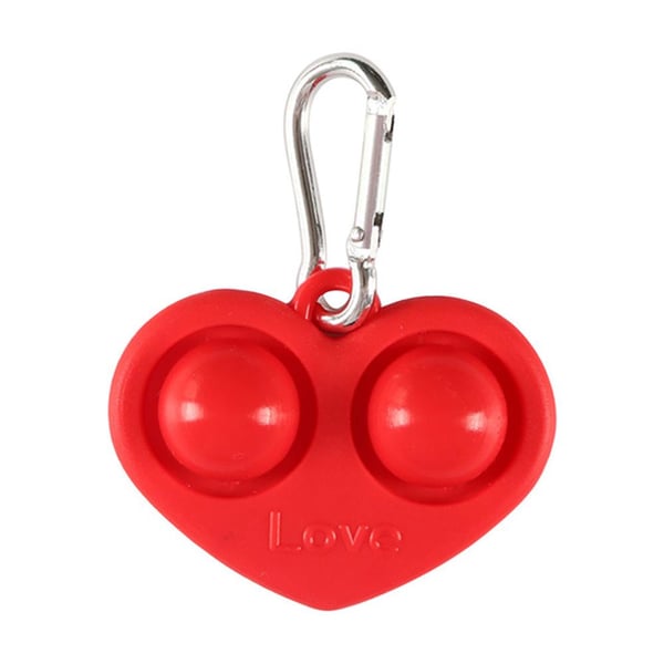 Stressavlastande Hjärta Fidget Toy Pop It Simple Dimple