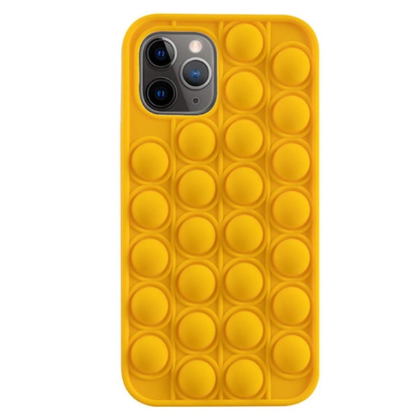 iPhone 12 Pro Max - Genomtänkt Fidget Pop It Silikonskal