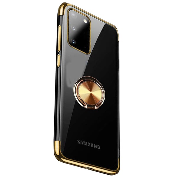 Samsung Galaxy A02S - Stilrent FLOVEME Skal med Ringhållare