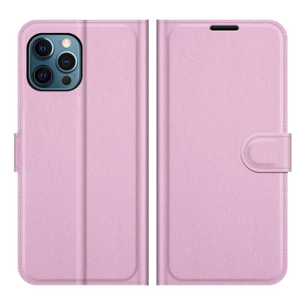 iPhone 12 Pro Max - Elegant Genomtänkt Plånboksfodral