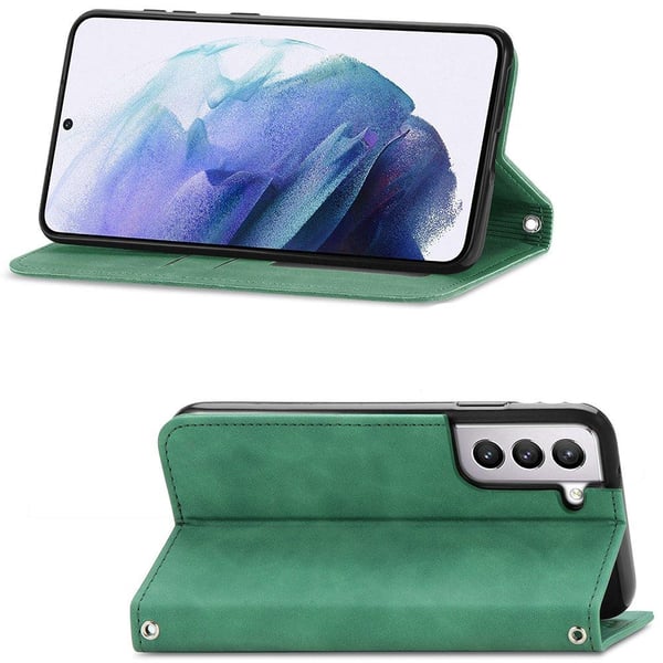 Samsung Galaxy S21 - Exklusivt Praktiskt FLOVEME Plånboksfodral
