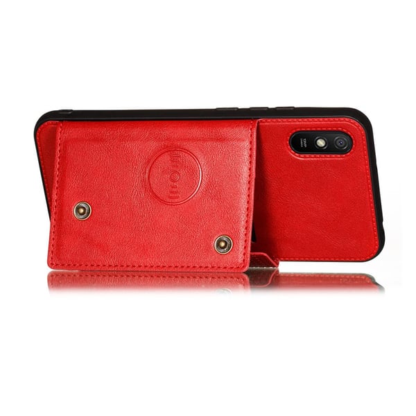 Xiaomi Redmi 9AT - Professionellt Skal med Korthållare